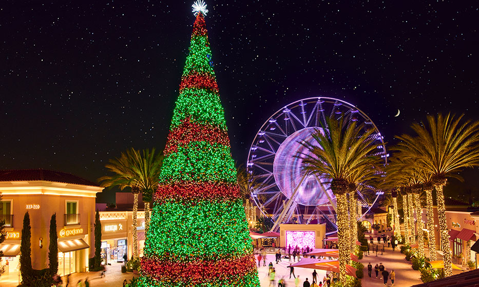 Holiday Trees at Irvine Spectrum Center