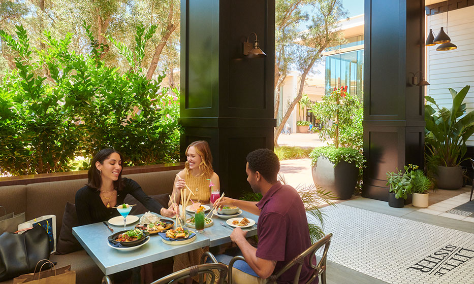 Little Sister restaurant at Irvine Spectrum Center