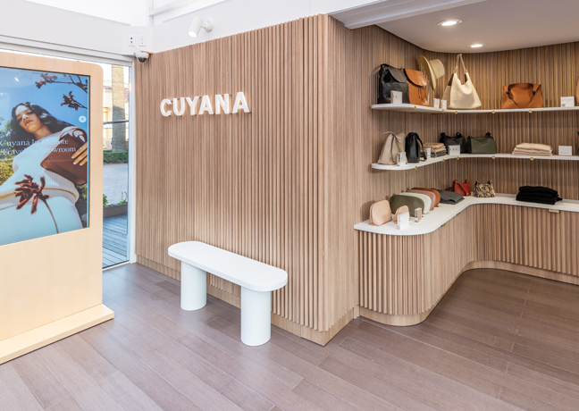  Cuyana pop-up showroom at Fashion Island Newport Beach