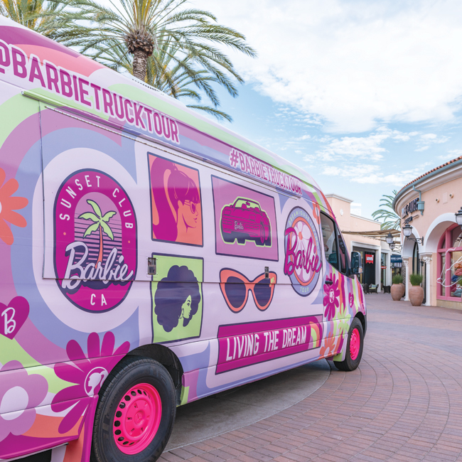  Barbie Truck Tour at Irvine Spectrum Center