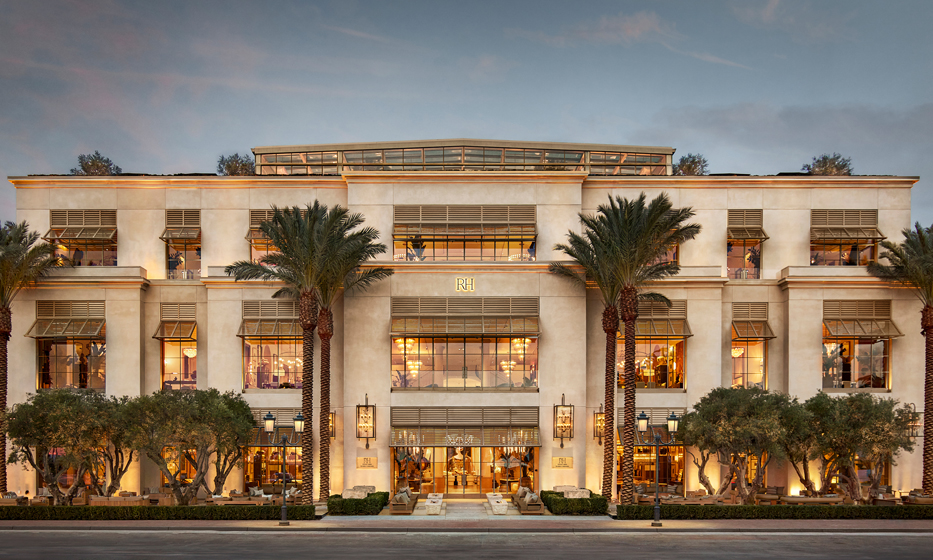 RH Gallery Newport Beach at Fashion Island