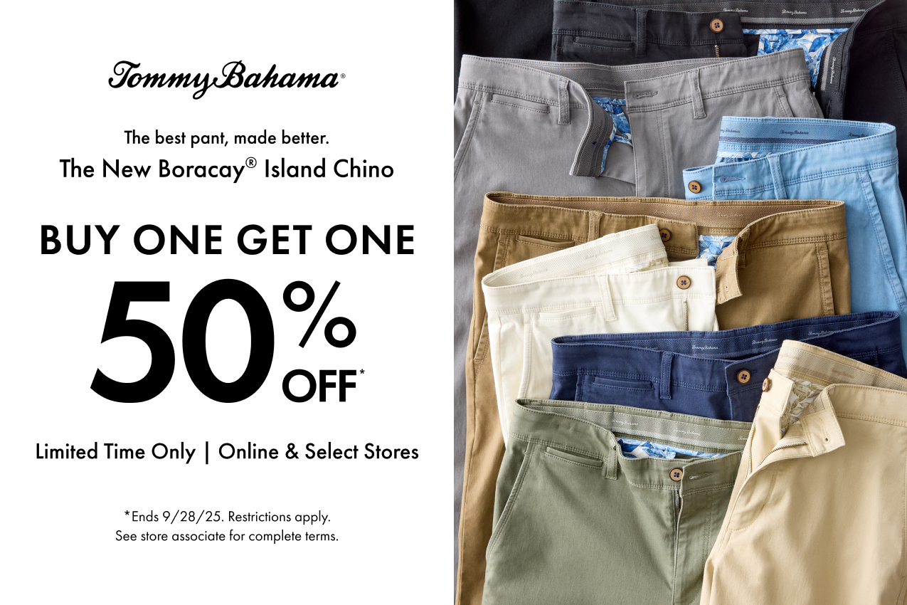 Boracay Island Chino Pant BOGO 50% Off