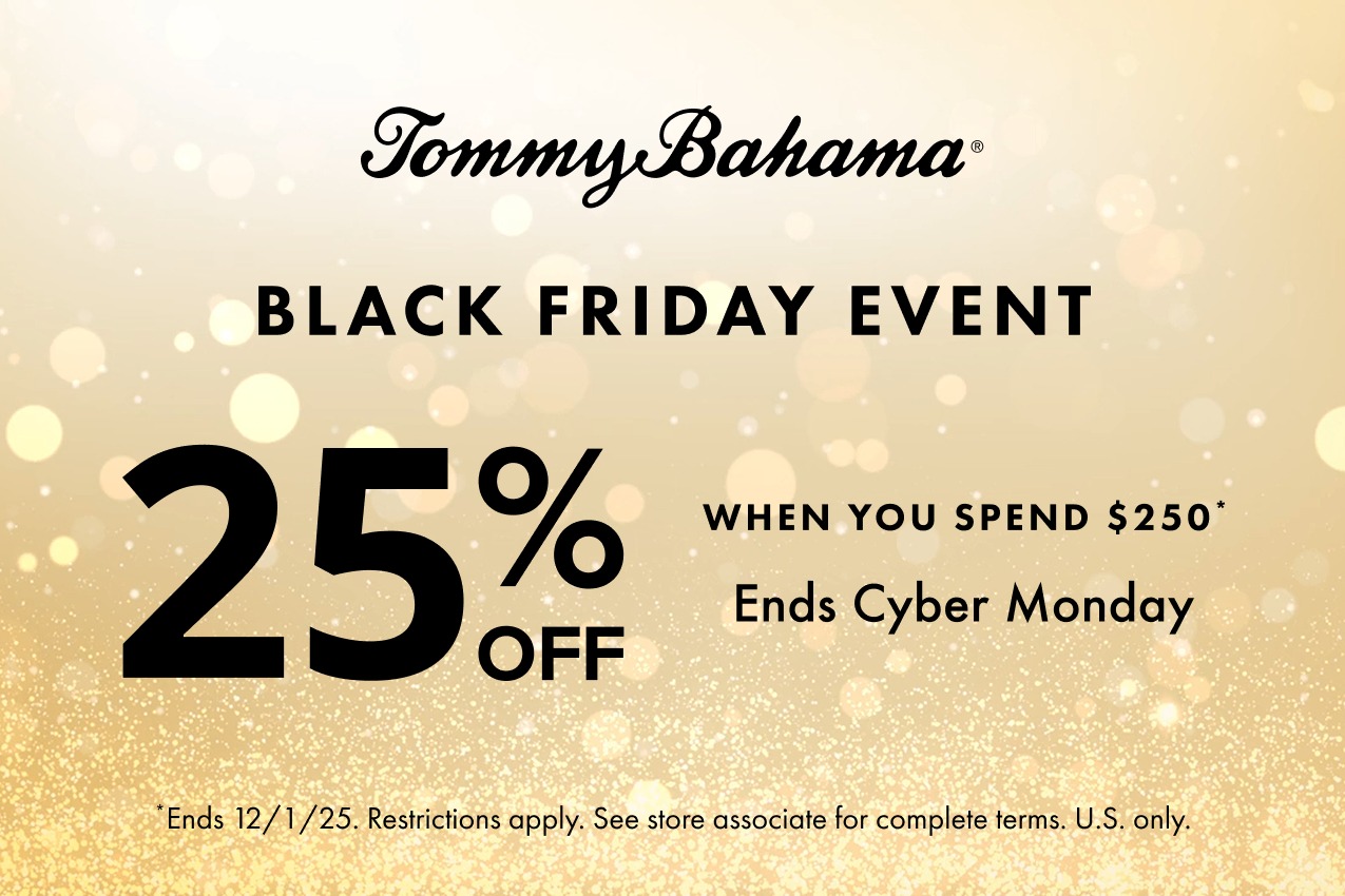 Tommy Bahama Black Friday Event