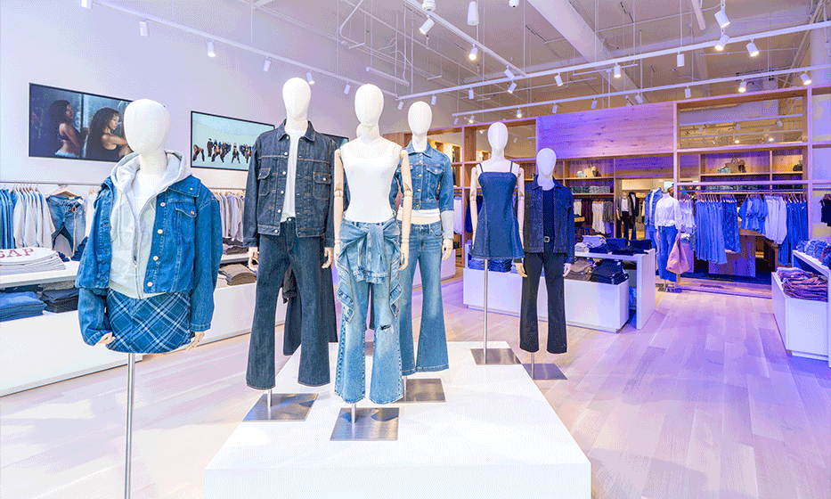 Interior of Gap at Irvine Spectrum Center