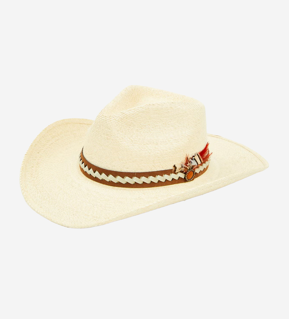 Roadrunner Straw Cowboy Hat