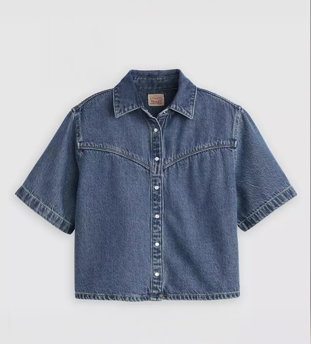 Logan Short-sleeve Denim Shirt