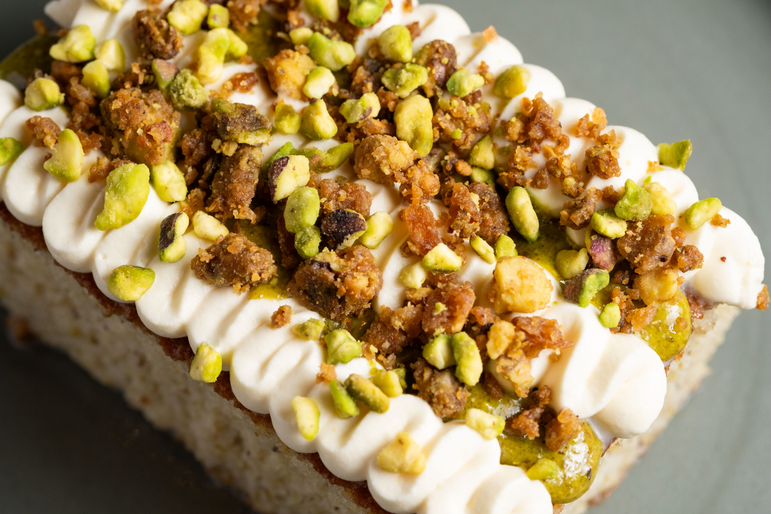 The Inspiration Behind Puesto’s Pistachio Tres Leches Cake